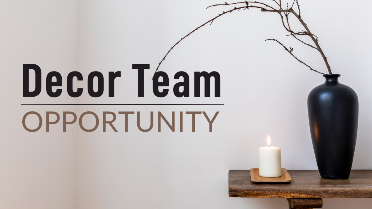 DECOR TEAM Pacific Community Church